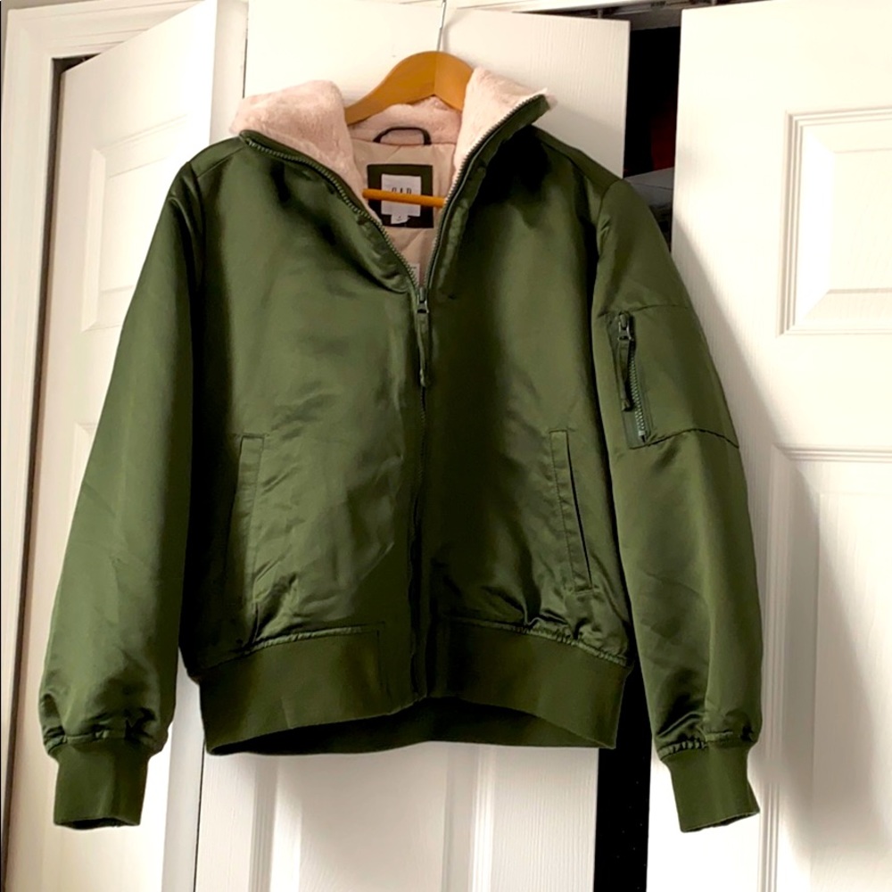 New Green Fuzzy Jacket